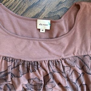 Ella moss medium tunic dress euc